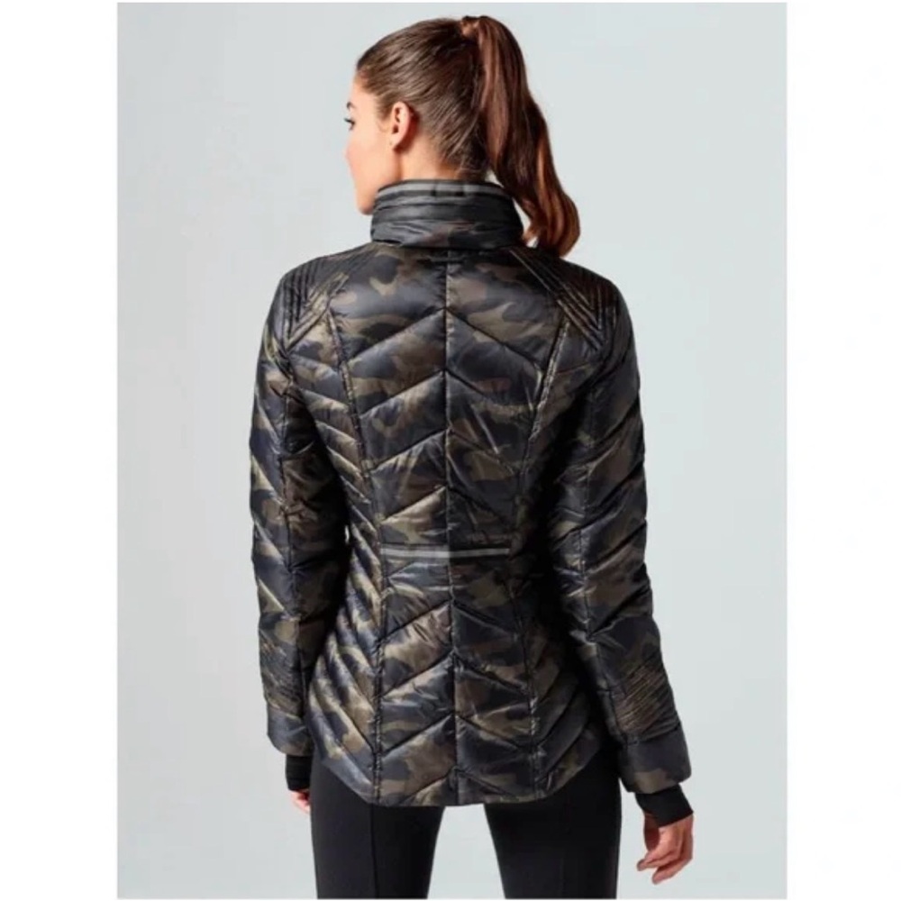 BLANC NOIR Camo Reflective Down Puffer Jacket